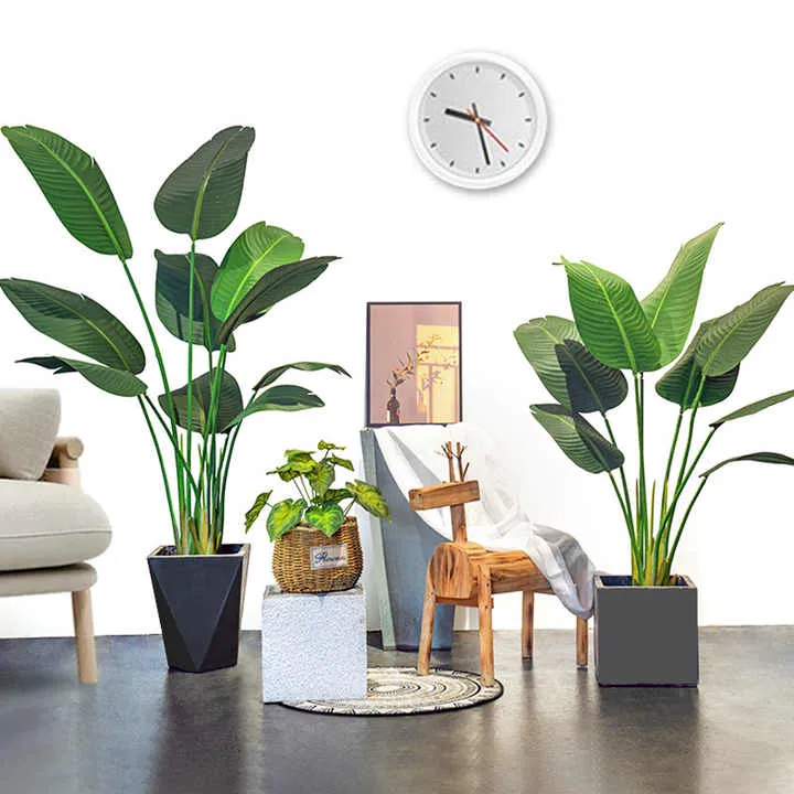 نباتات اصطناعية شجرة ديكور المنزل - Artificial Plants Tree Home Decor Bonsai Tree Pots