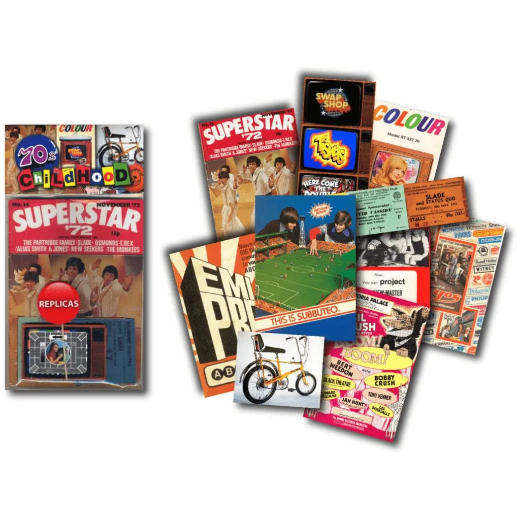 1970s Childhood Memorabilia Pack