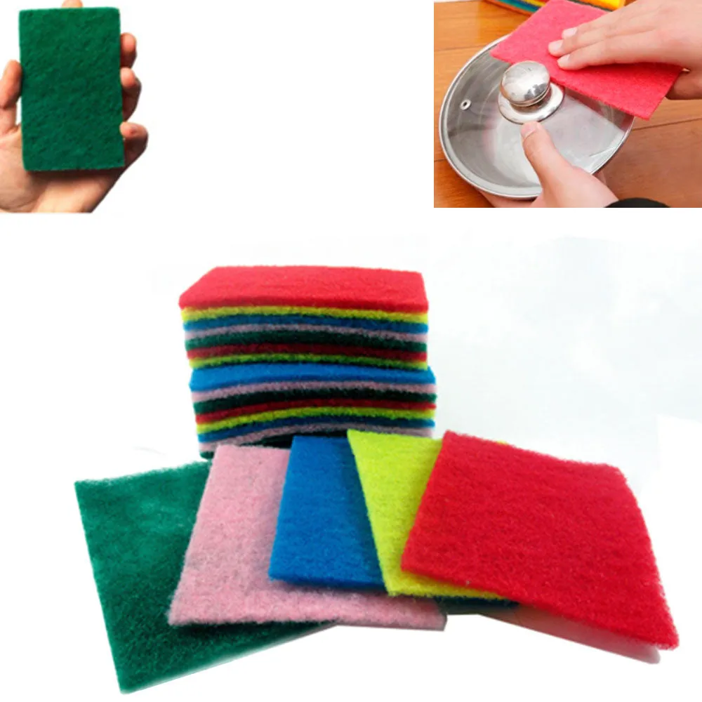 30 Ct Scouring Pads Medium Duty Home Kitchen Scour Scrub Cleanning Pad Wholesale