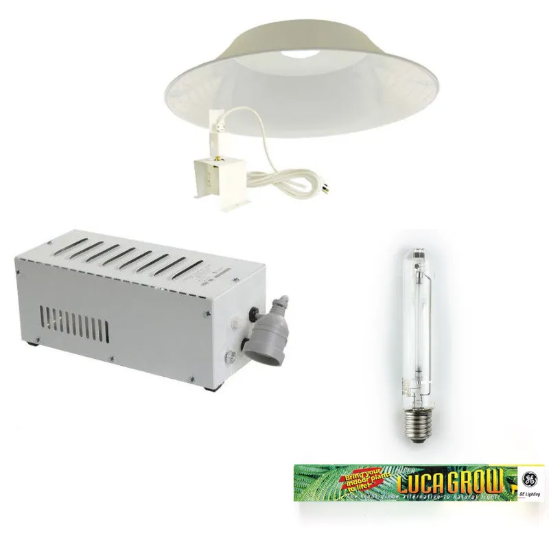 400w HPS Grow Light Kit | Lucagrow Bulb   730mm Deep Bowl   Ballast