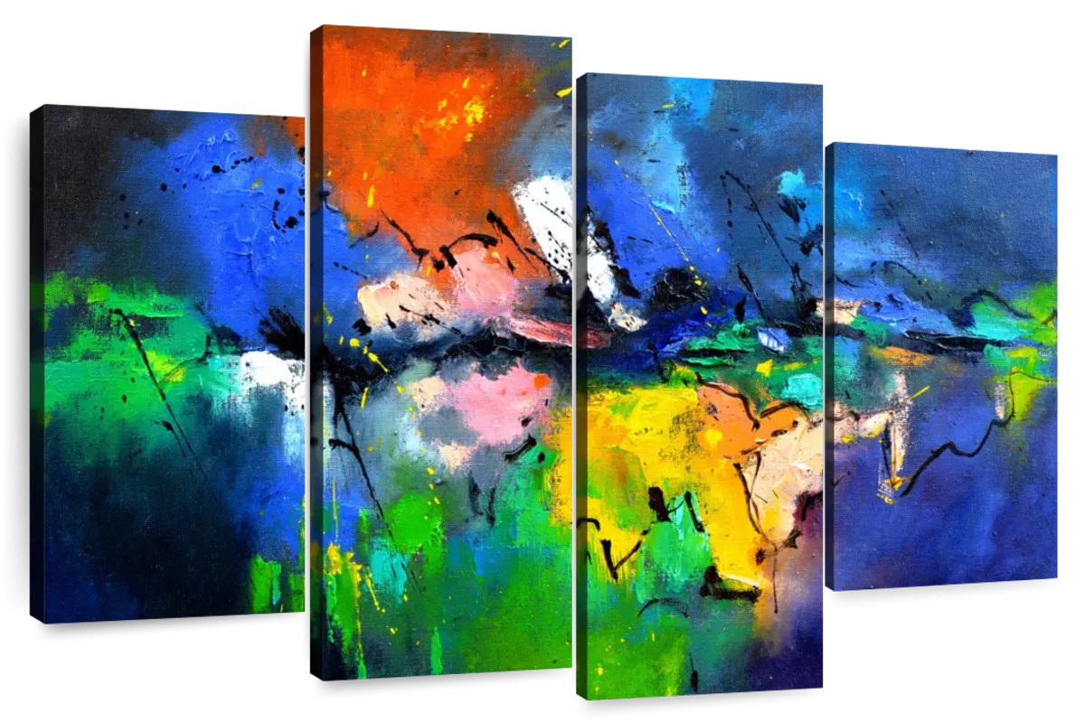 A Burst Of Colours Wall Art