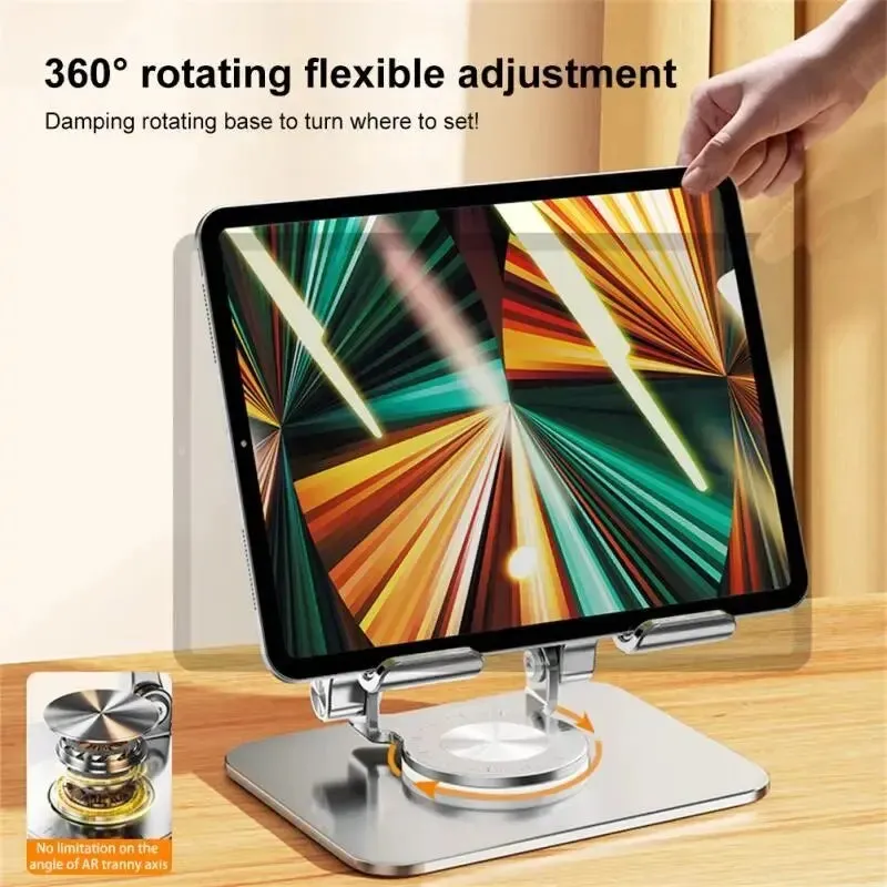 Adjustable Aluminum Tablet Stand for Mobile Devices