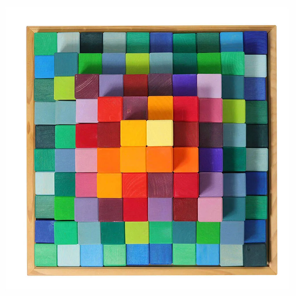 Authentic Grimm's Large Stepped Pyramid Blocks