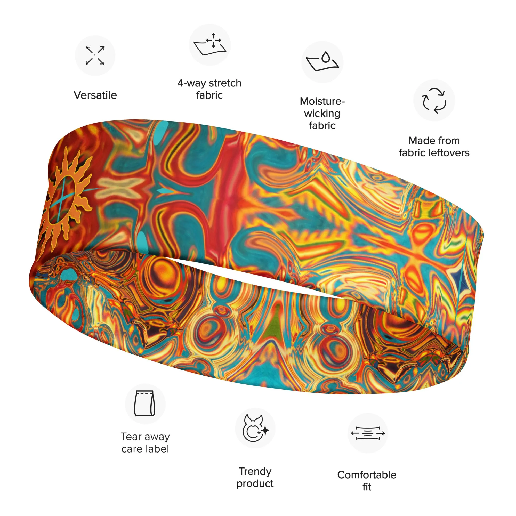 Aztec Sun Headband