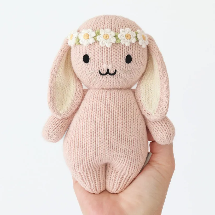 Baby Bunny - Rose with Ivory Floral by Cuddle   Kind