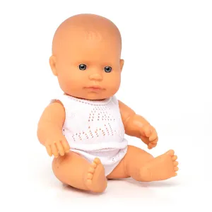 Baby Girl Doll (21cm Caucasian) by Miniland