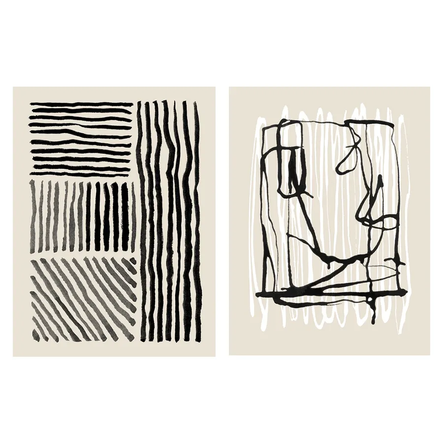 Cay Set of 2 Canvas Wall Art