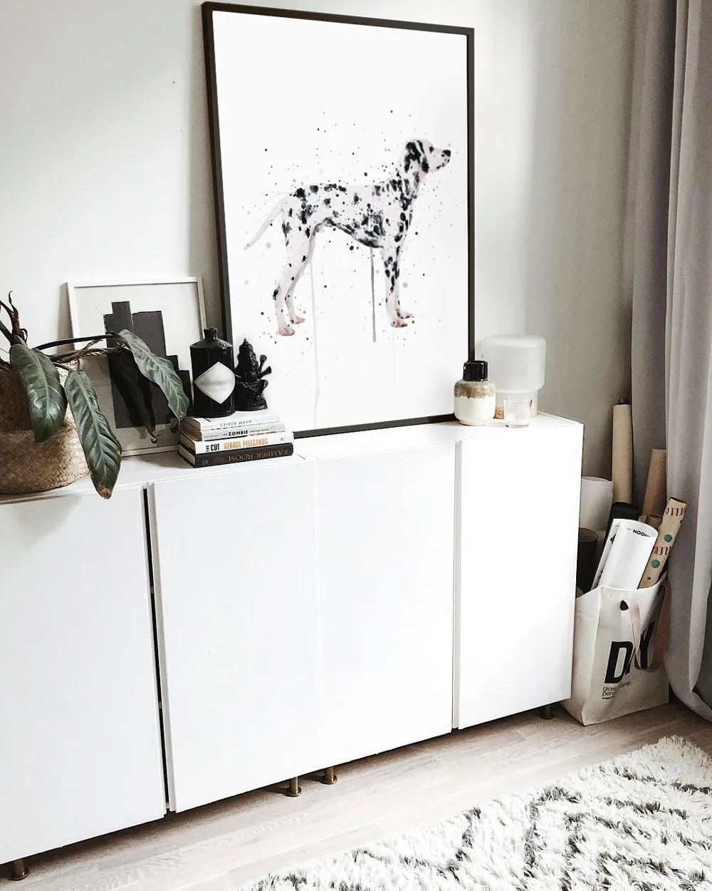 Dalmatian Dog Wall Art Print