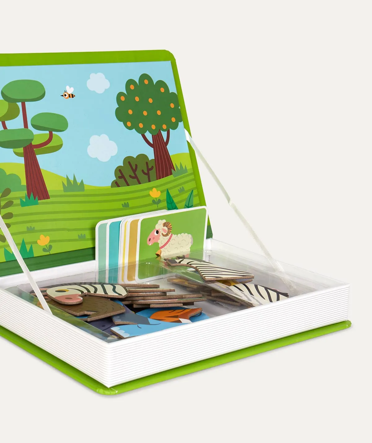 Janod Magnetibook Educational Toy - Animals