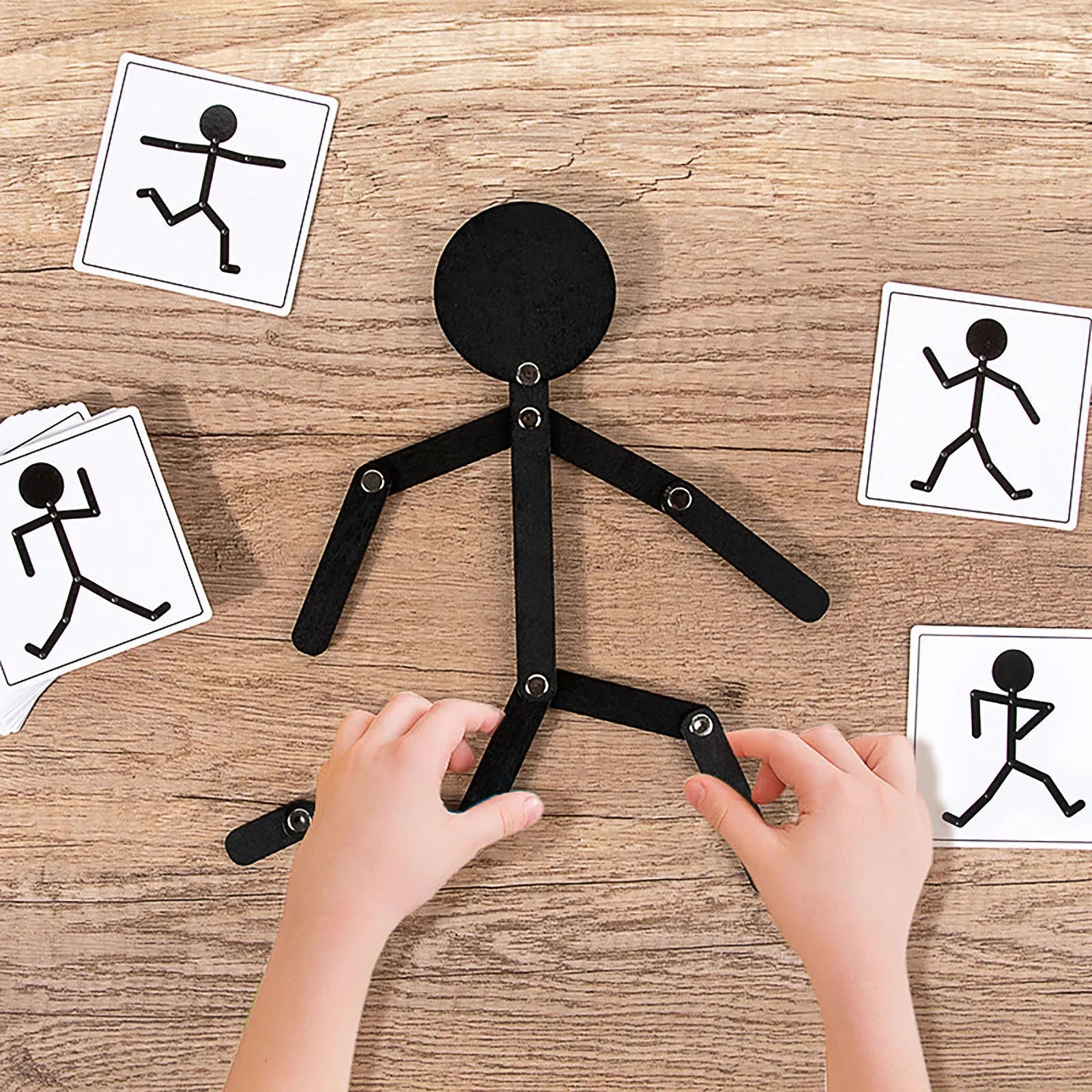 Kungfu Man Educational Wooden Toys