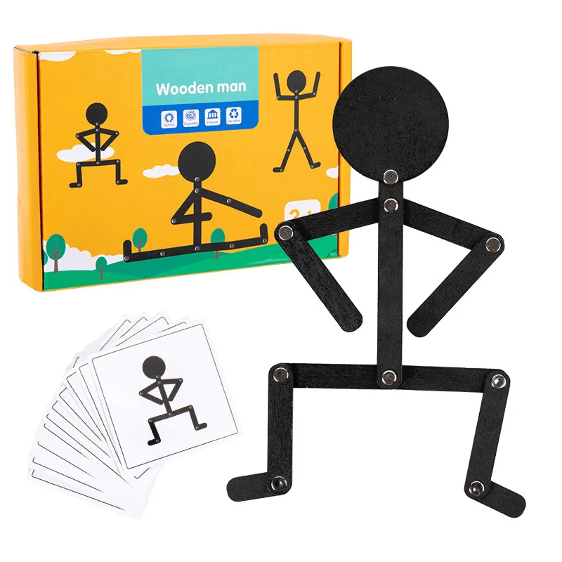 Kungfu Man Educational Wooden Toys