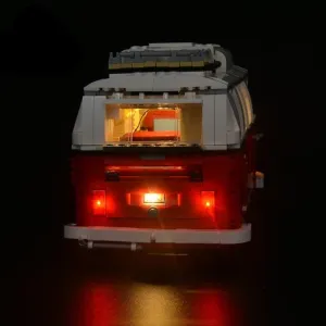 MOC  Compatible  LED Lighting Set DIY toys L 10220 And 21001 Creator Expert T1 Camper Van  (Not Included Building Blocks)