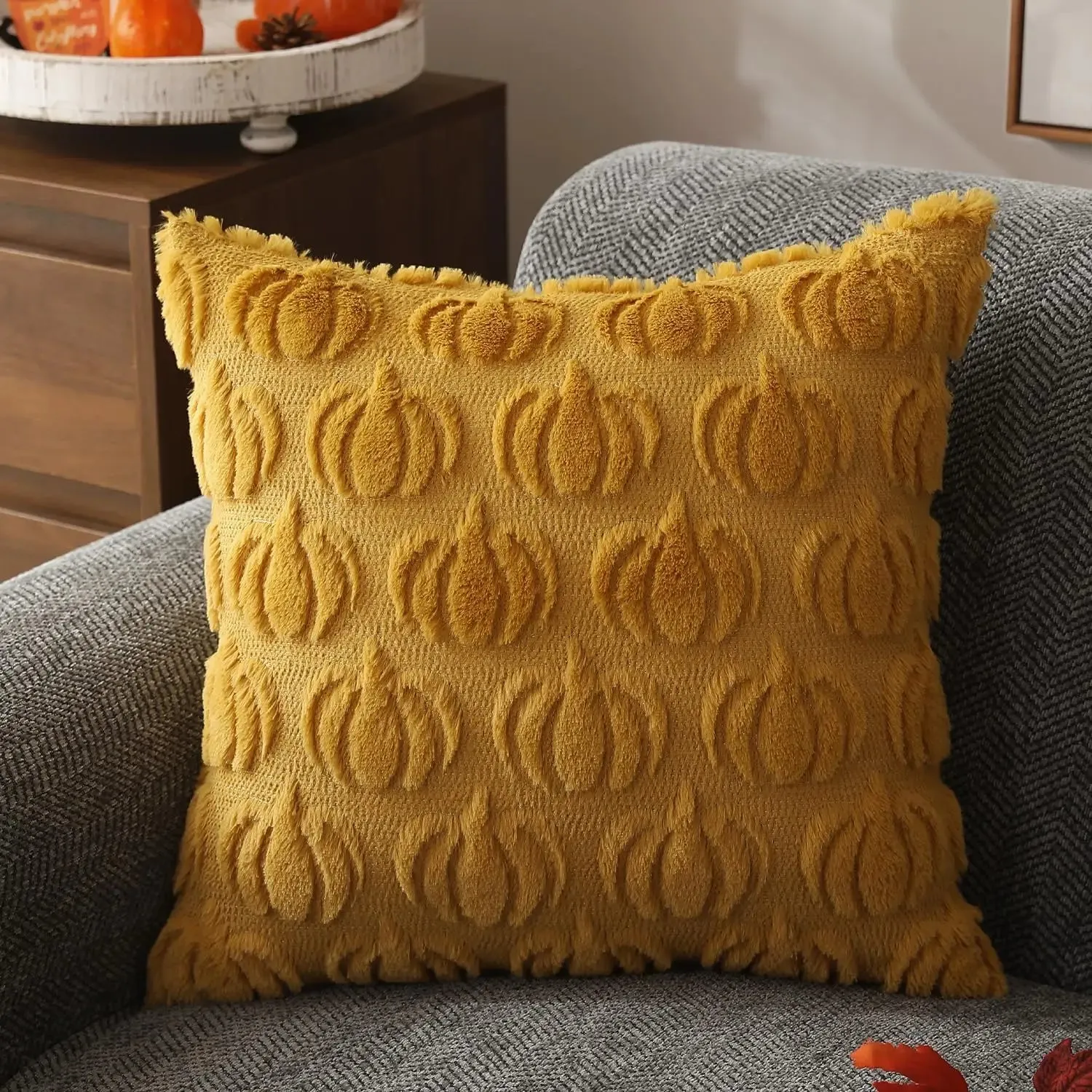 Pumpkin Pillow Covers