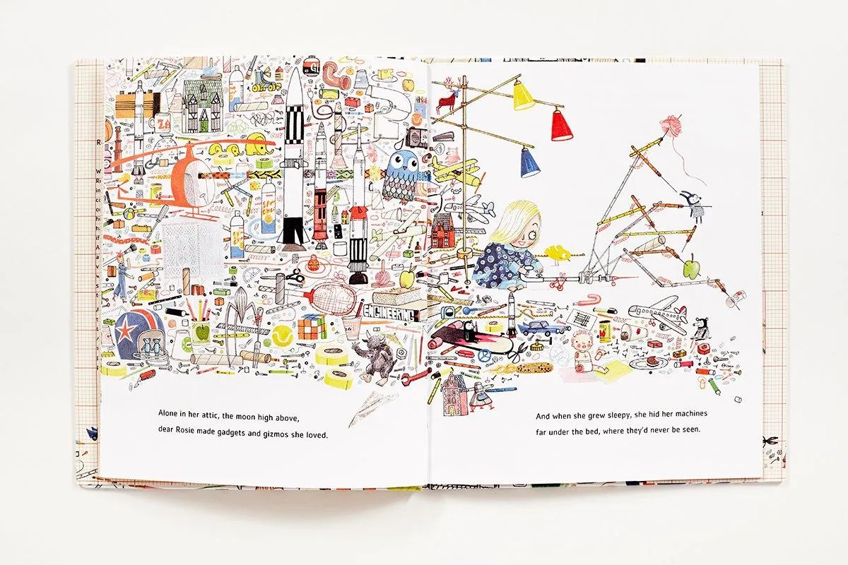 Rosie Revere, Engineer by Andrea Beaty and David Roberts