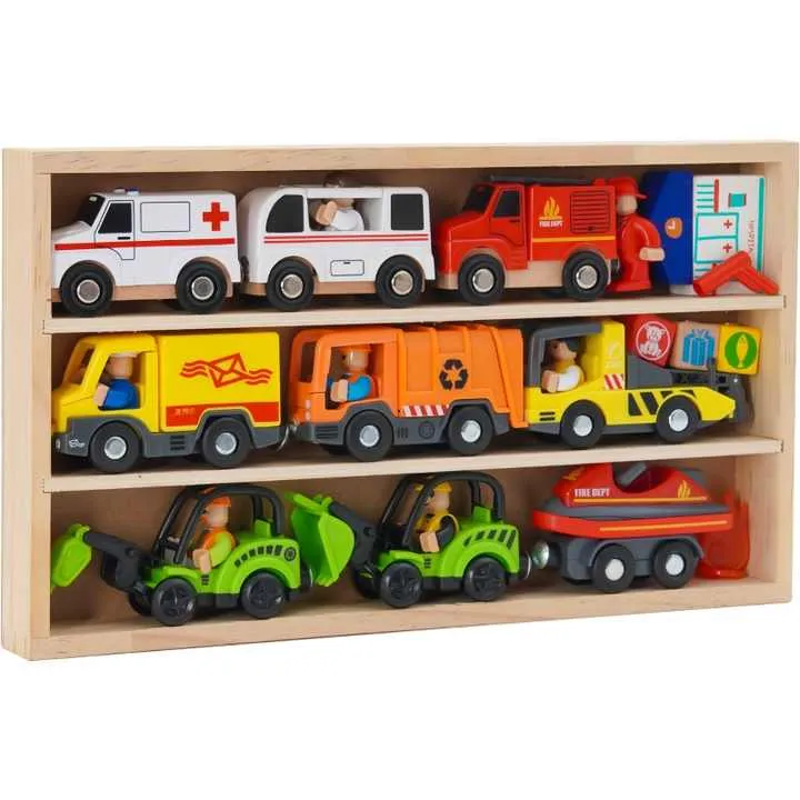 Tomas متعددة الوظائف للمشهد الخشبي تناسب . Tomas Multifunctional Wooden Scene Set